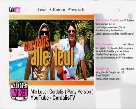 Costa Cordalis - Alle Leut