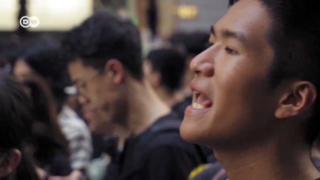 Hongkongs Jugend steht auf