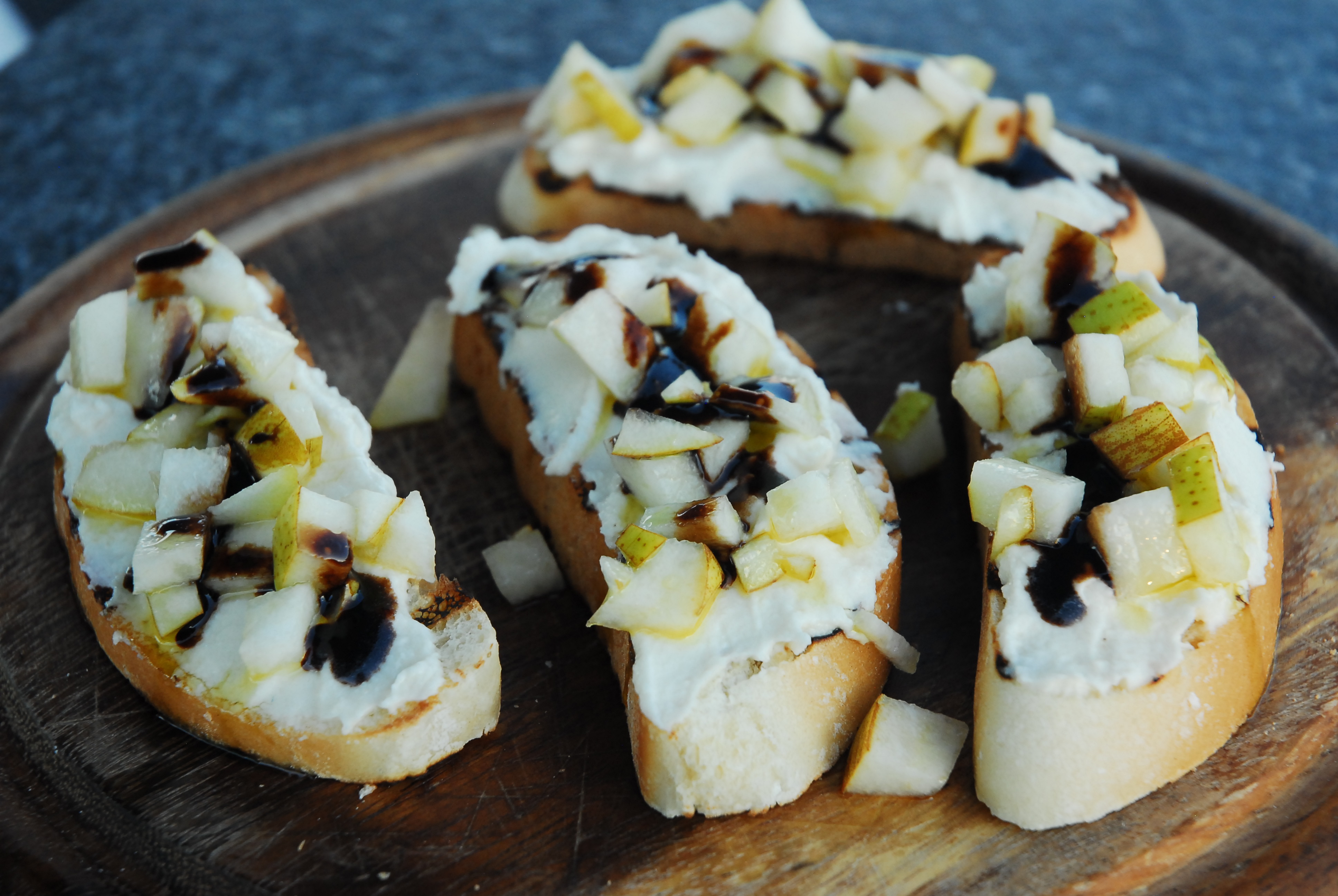 Crostini mit Parmesancreme