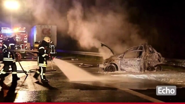 Tödlicher Verkehrsunfall auf der A5 bei Zwingenberg