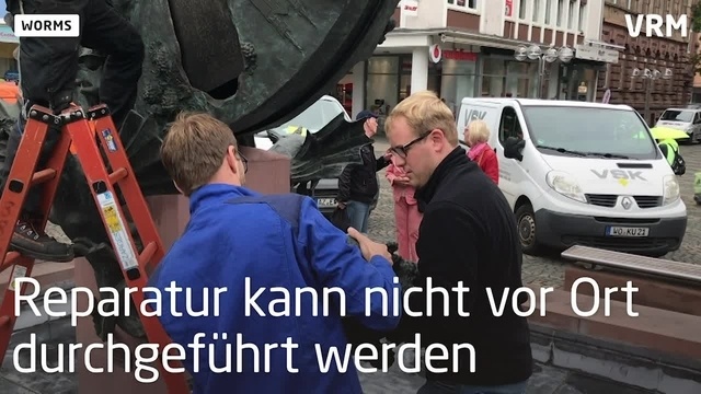 Schicksalsrad muss für Reparatur abgebaut werden