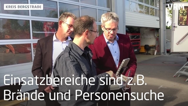 Kreis Bergstraße schafft Rettungsdrohne an