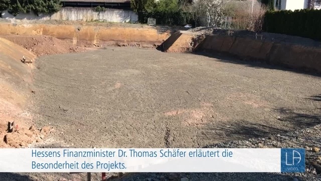 Spatenstich für Finanzamtneubau in Lauterbach