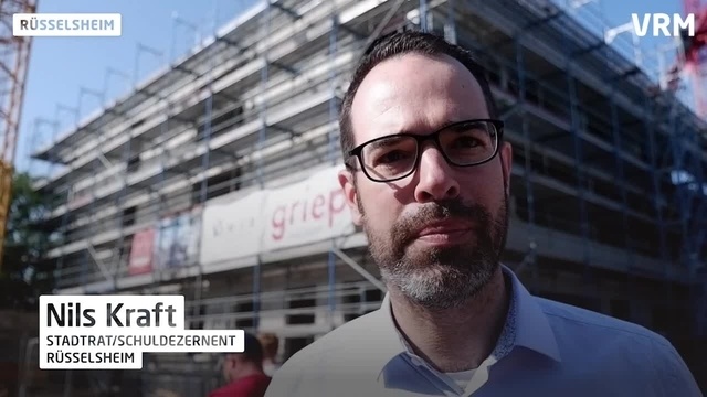Rüsselsheim: Richtfest an Alexander-von-Humboldt-Schule
