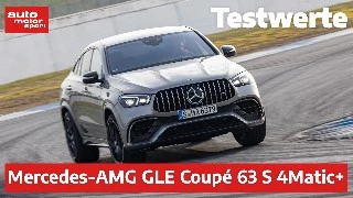 Testwerte: Mercedes AMG GLE Coupé 63 S 4Matic