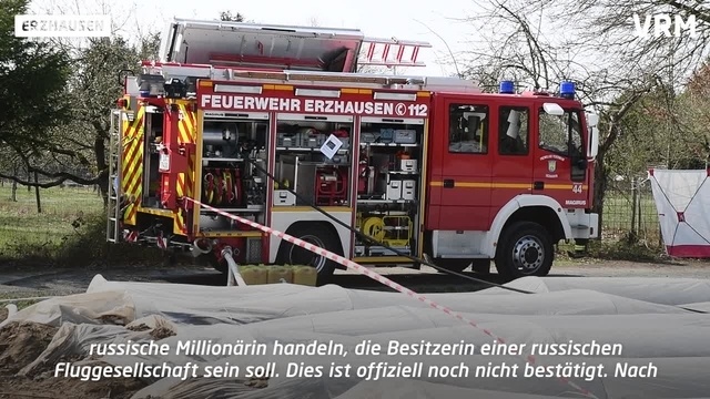 Erzhausen: Drei Tote bei Flugzeugabsturz
