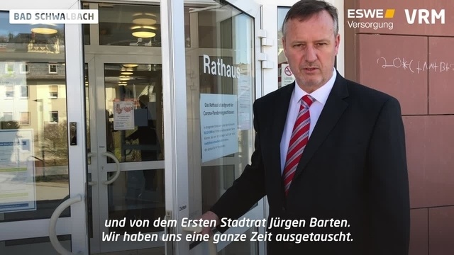 Amtsantritt des Bad Schwalbacher Bürgermeisters