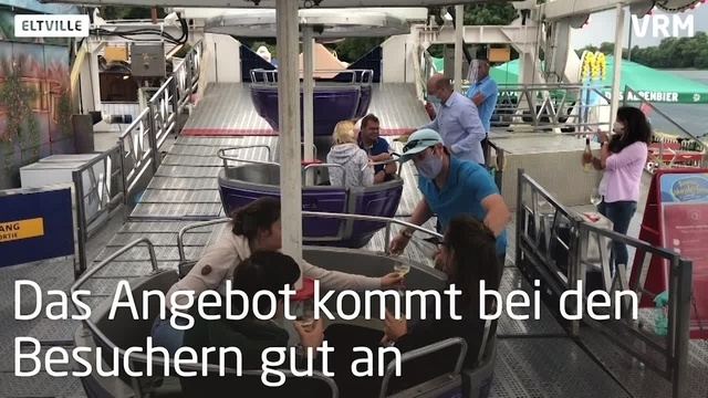 Eltville: Riesenrad am Rheinufer dreht sich seit zwei Wochen
