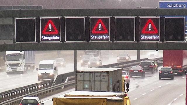 Dauerstau in Deutschland