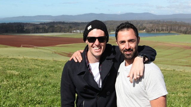 Andy and Ben eat Australia