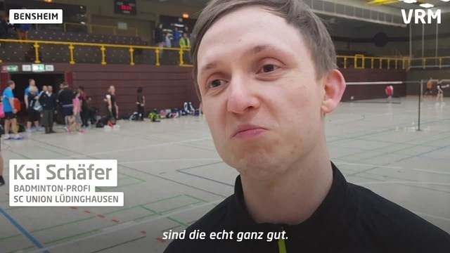 Badminton-Profi Kai Schäfer zu Gast in Bensheim
