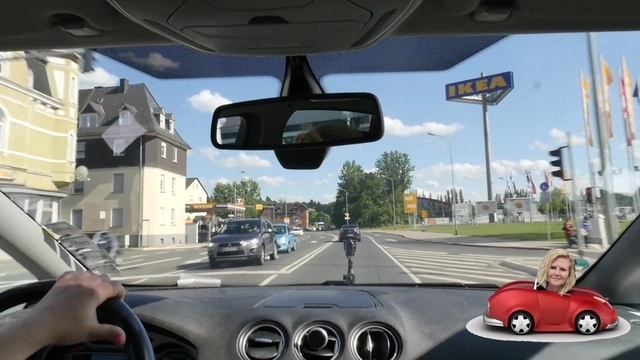 Auto vs. Fahrrad: Wer kommt hier schneller ans Ziel?