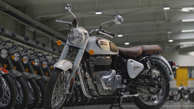 Royal Enfield Classic 350 im Prasentation Video
