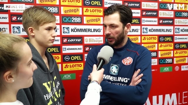 Mainz 05: Nachwuchsreporter interviewen Sandro Schwarz