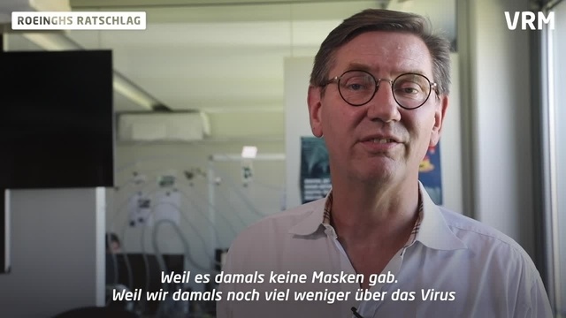 Roeinghs Ratschlag: Vorsicht vor der zweiten Welle