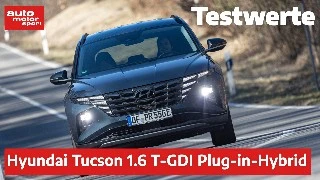 Testwerte: Hyundai Tucson 1.6 T-GDI Plug-in-Hybrid 4WD
