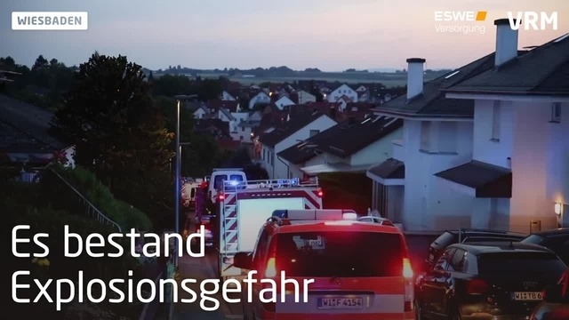 Großeinsatz wegen Erdgas-Auto