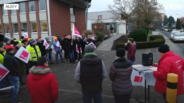EWR-Streik in Alzey