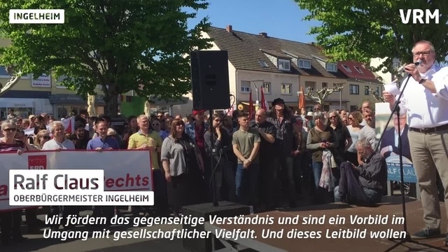 Ingelheim: 2000 Teilnehmer bei Demo gegen Rechts