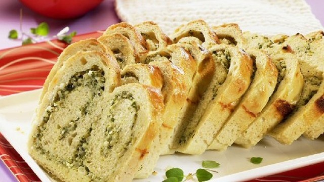 Kräuter-Käsebrot