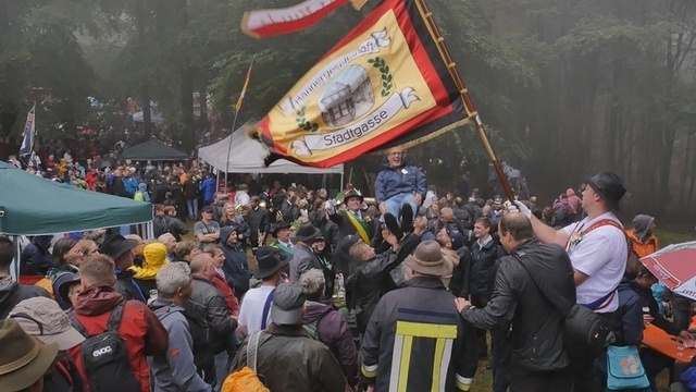So lief der erste Tag des Grenzgangfestes