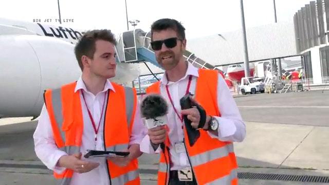 A350-Auslieferung Tag 1, 1. Teil