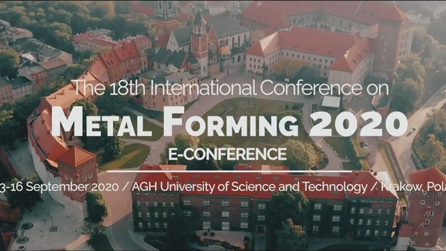 Metal Forming 2020 e-Conference Spot