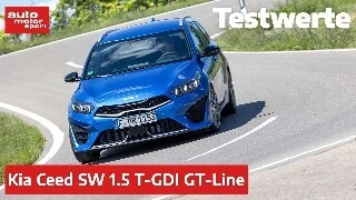 Testwerte: Kia Ceed SW 1.5 T-GDI GT-Line