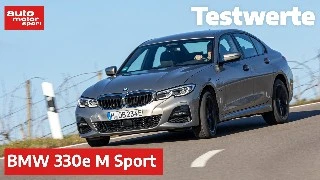 Testwerte: BMW 330e M Sport