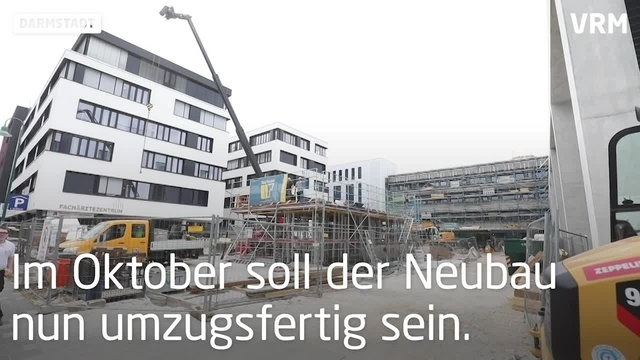 Überblick über den Neubau des Klinikum Darmstadt
