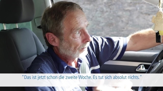 Stau in Richtung Westend