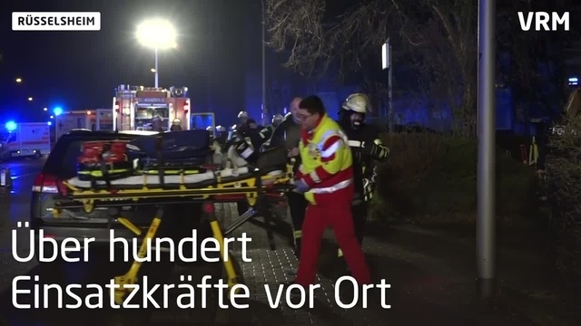 Ein Toter nach Brand in Rüsselsheim