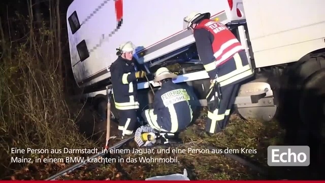 Schwerer Unfall auf der A5 bei Bensheim