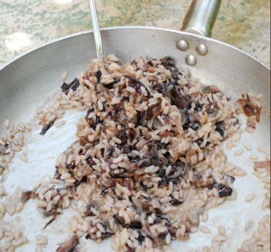 Pilzrisotto