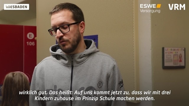 Wiesbadener Familien reagieren auf Schulschließungen
