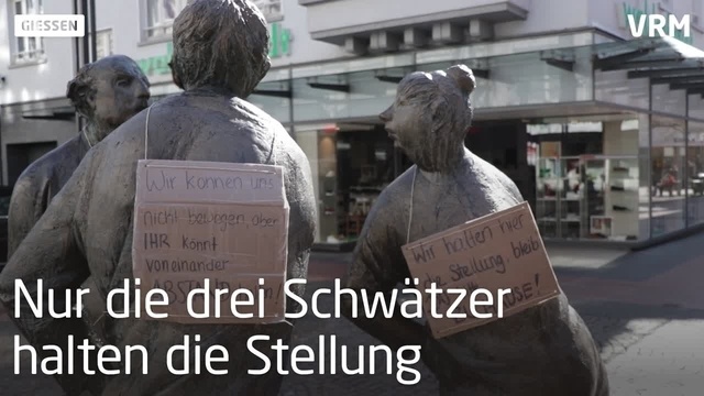 Die Gießener Innenstadt in Zeiten von Corona