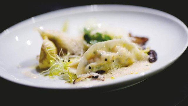 Dim-Sum Ravioli mit Langostinos