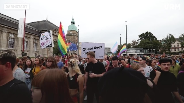 Christopher Street Day in Darmstadt