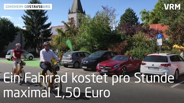 Ginsheim-Gustavsburg eröffnet Bike- und Carsharing