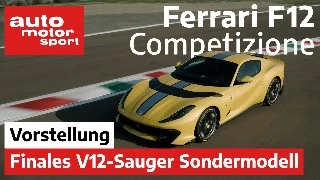Vorstellung: Ferrari 812 Competizione