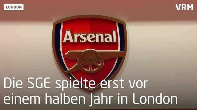 Eintracht: Eindrücke vor dem Spiel gegen Arsenal London