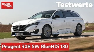 Testwerte: Peugeot 308 SW BlueHDi 130 GT