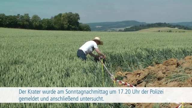 Bombenexplosion bei Limburg