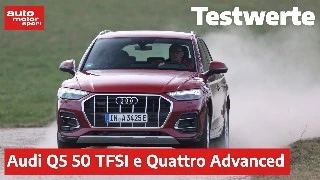Testwerte: Audi Q5 50 TFSI e Quattro Advanced