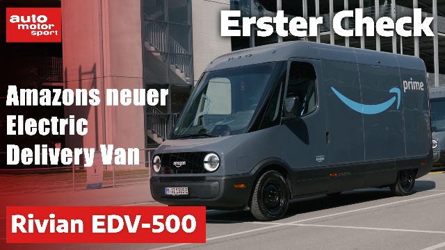 Probefahrt im Rivian EDV-500 Electric Delivery Van