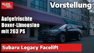 Vorstellung: Subaru Legacy Facelift