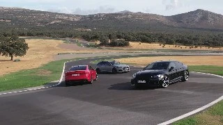 Im Video: Audi RS 4 Avant, Audi RS 5 Coupé, Audi RS 5 Sportback mit competition plus-Paket