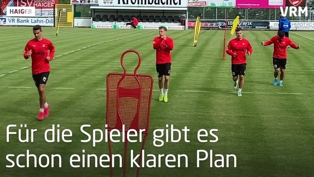 Trainingsauftakt des TSV Steinbach-Haiger