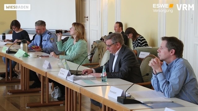 Arbeit des Corona-Verwaltungsstabes der Stadt Wiesbaden