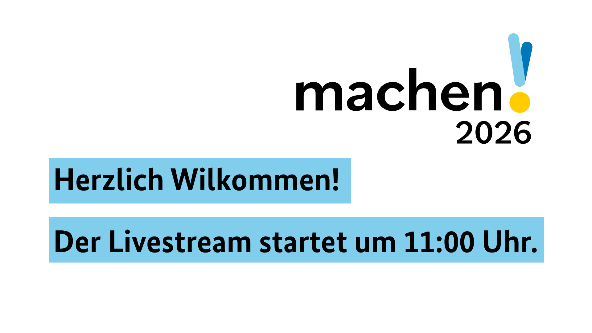 Live bei ALEX: Preisverleihung machen!26 | ALEX Kosmos